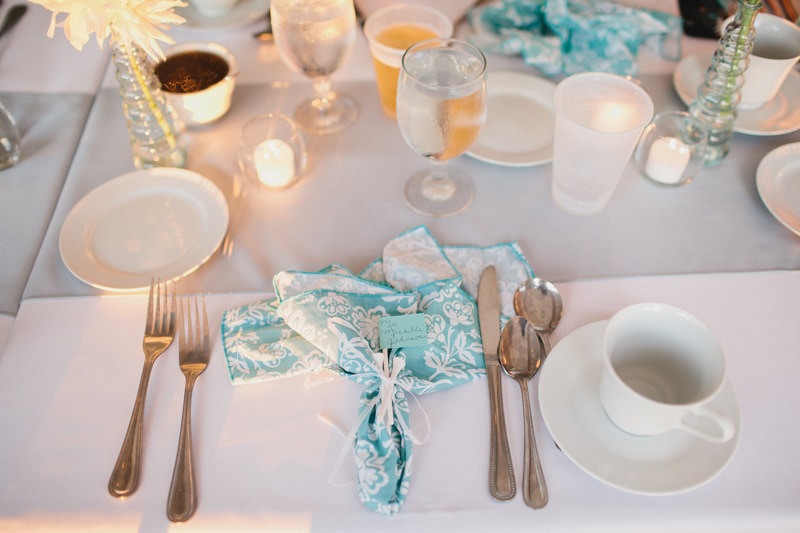 handmade napkins weddings