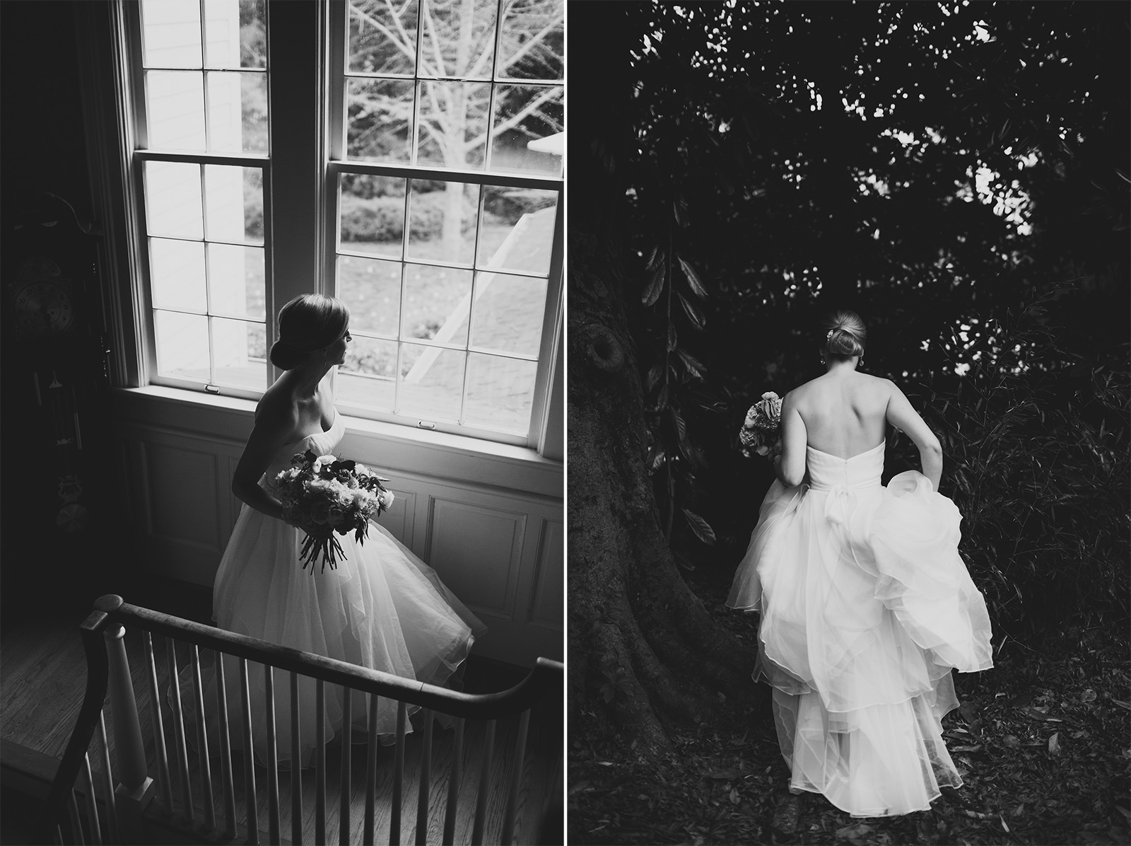 southern plantation bridal portraits