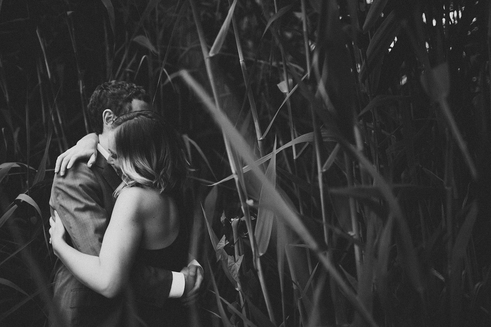 engagement photos at the fens