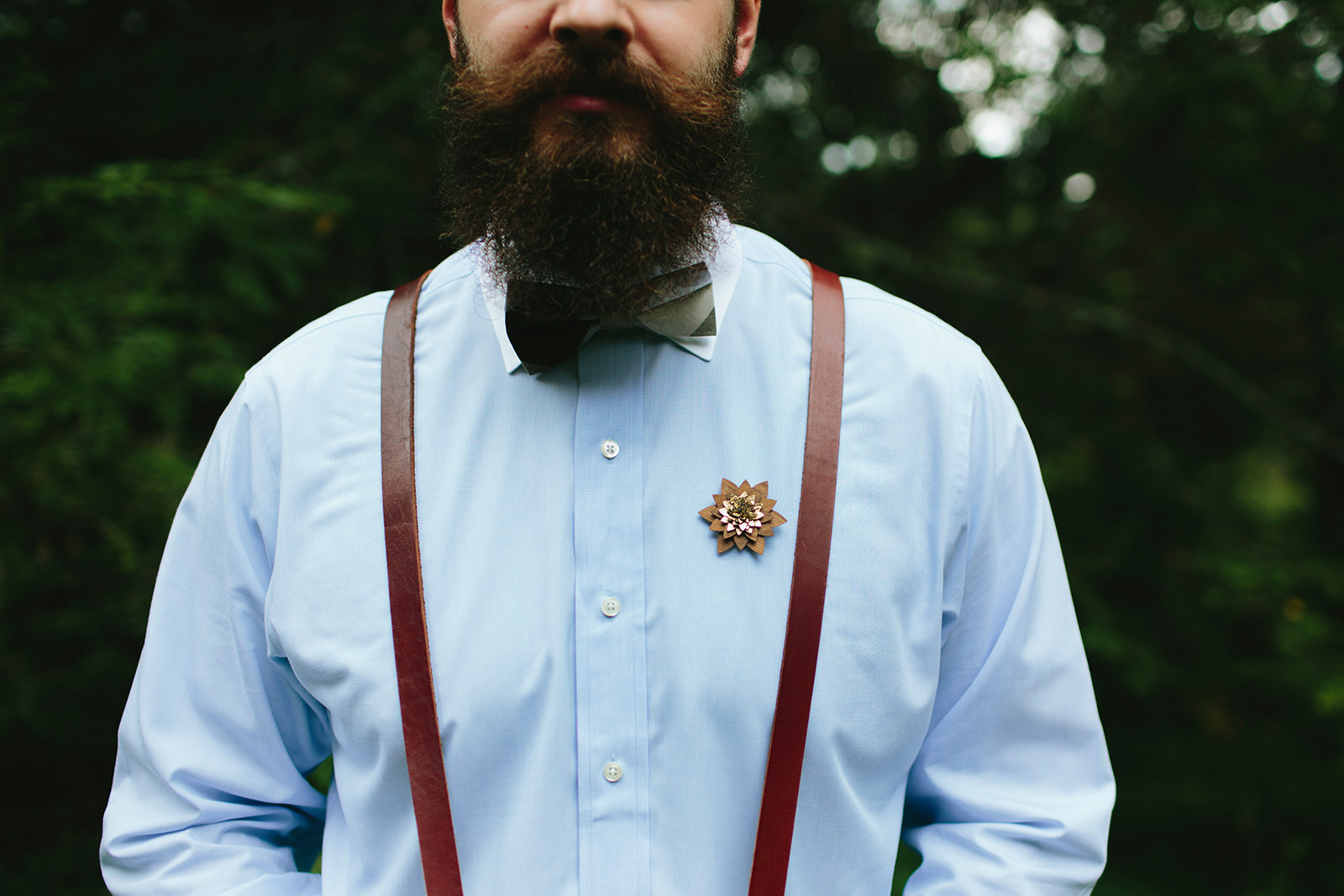 bearded wedding