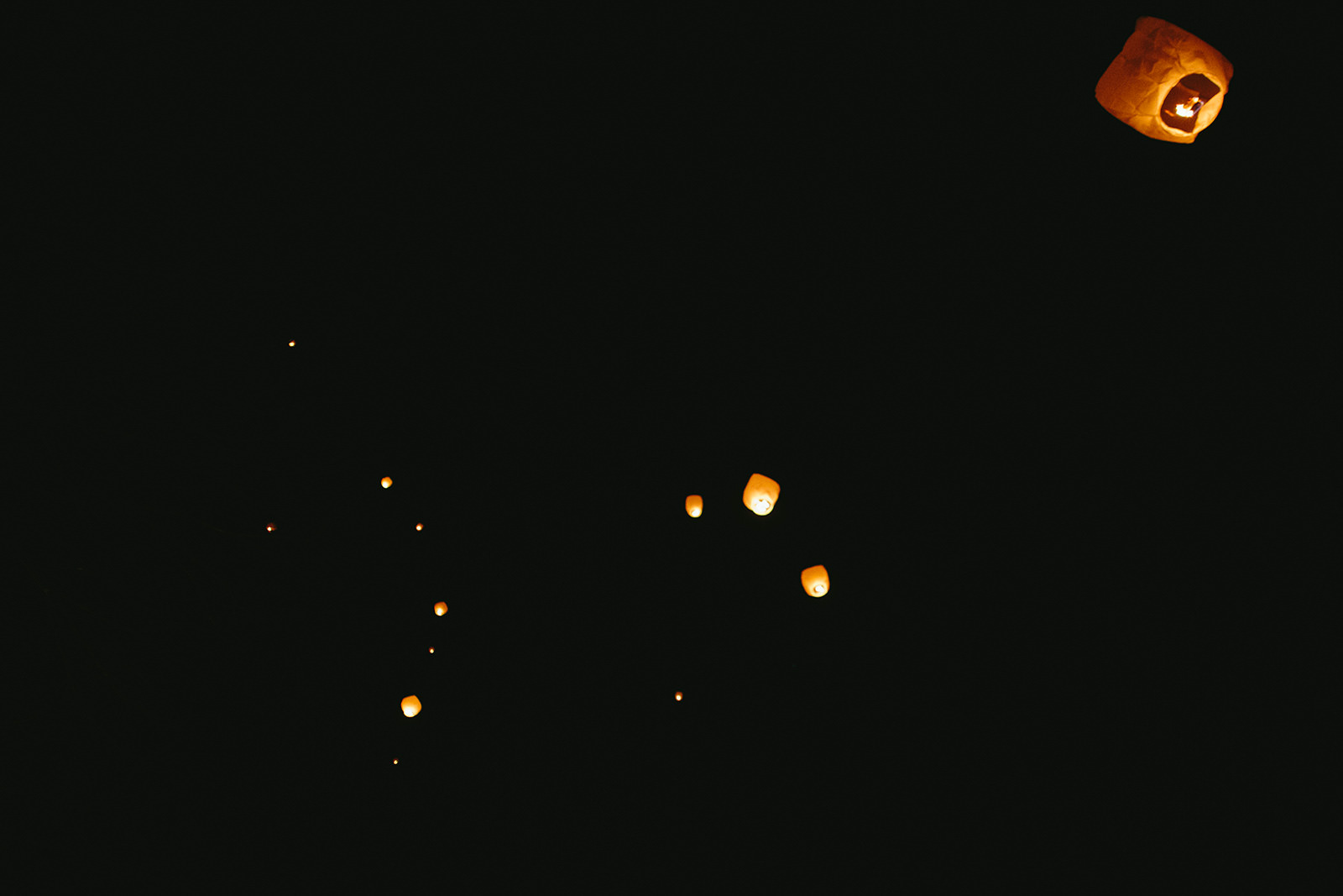 paper lanterns