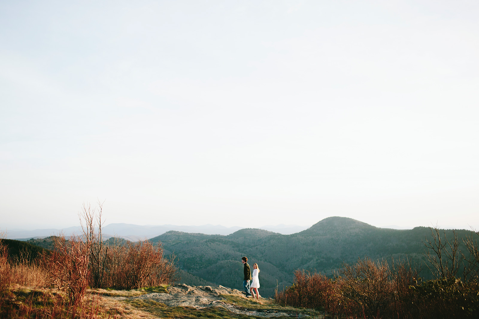 elopement in the mountains NC