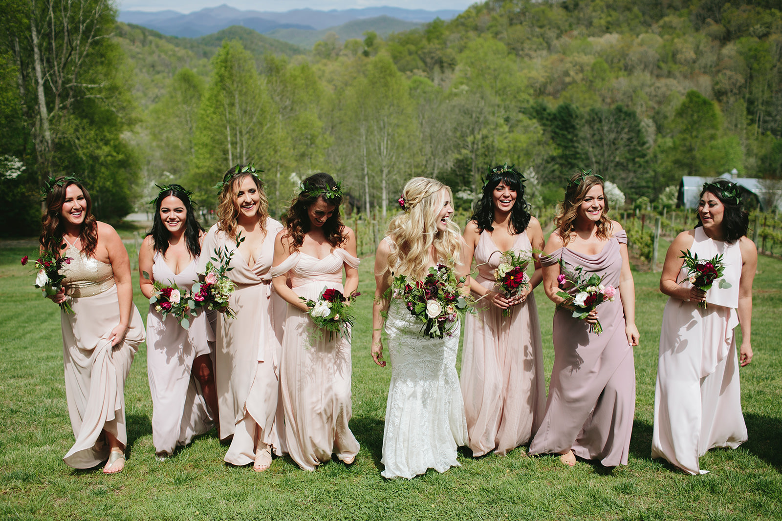 botanical bridesmaids