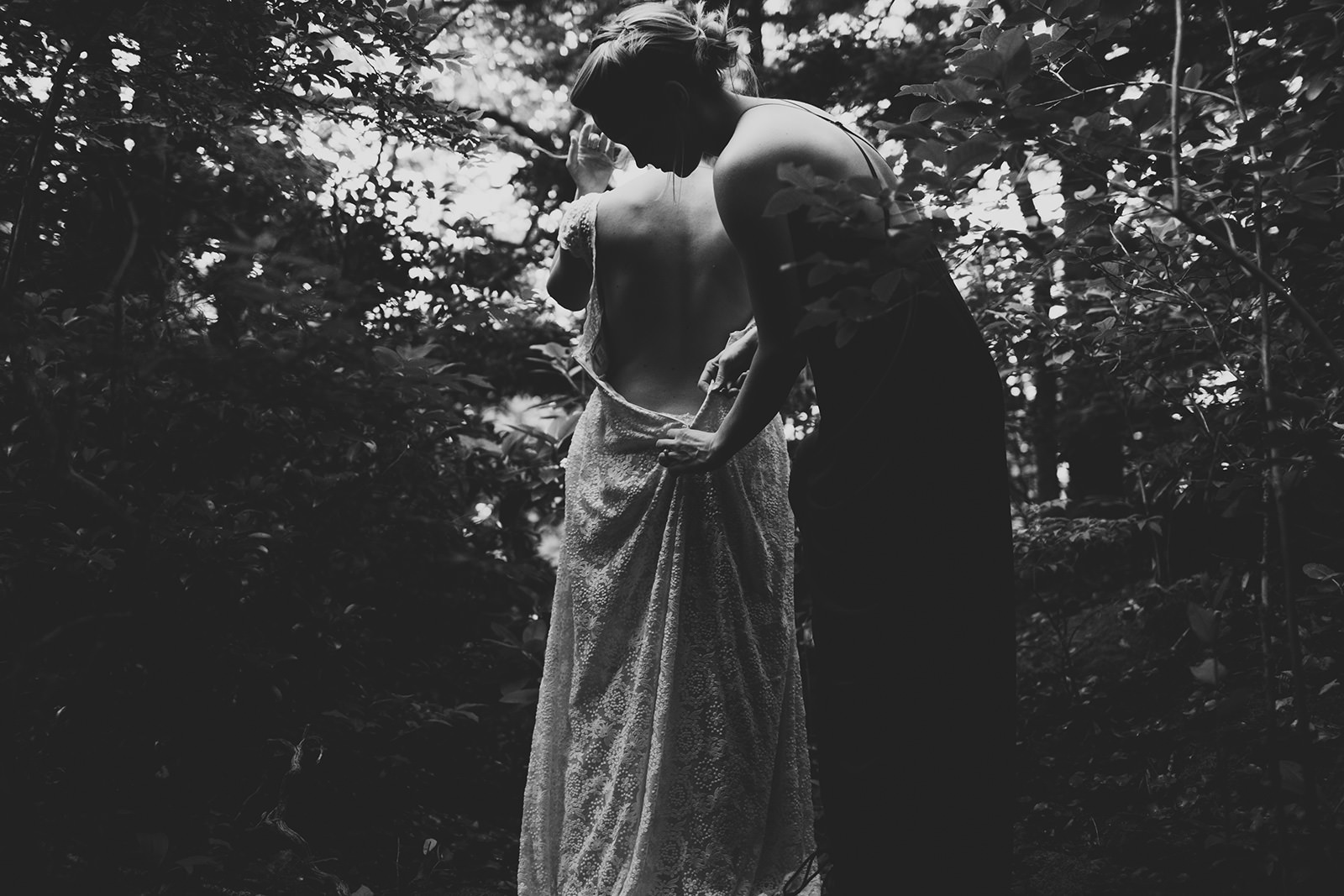 elopement in the woods nc