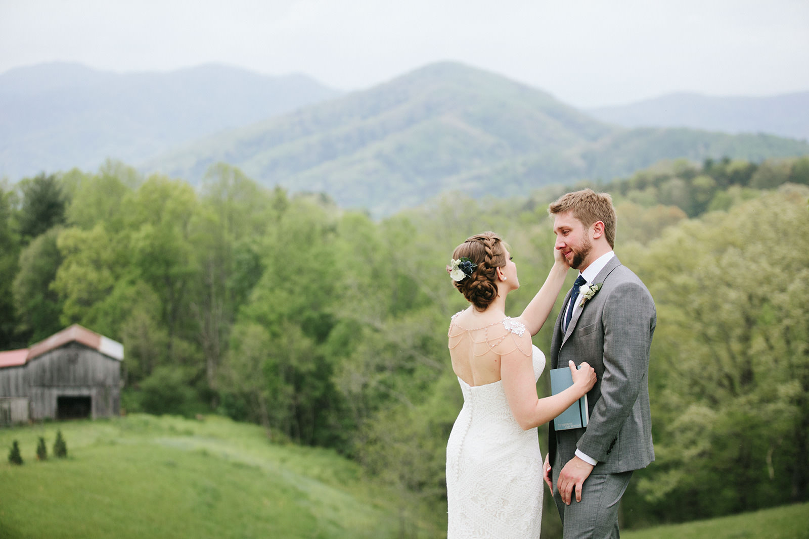 the ridge asheville wedding photos