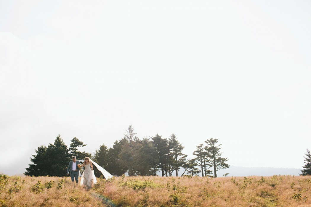 mountaintop elopement in asheville nc