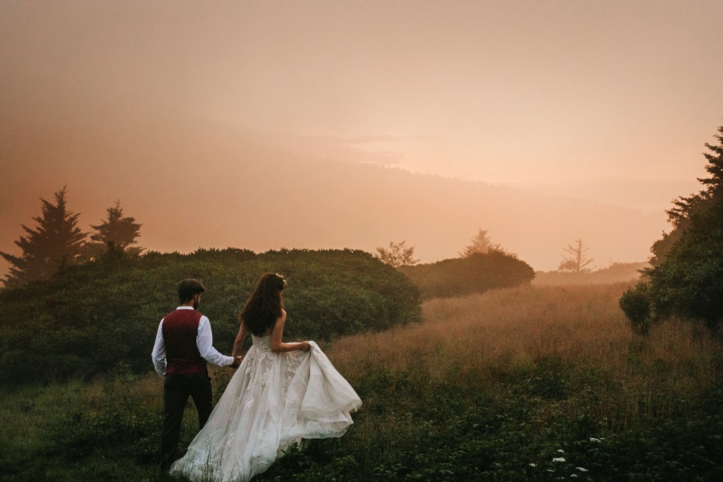 adventure elopement photographer in asheville