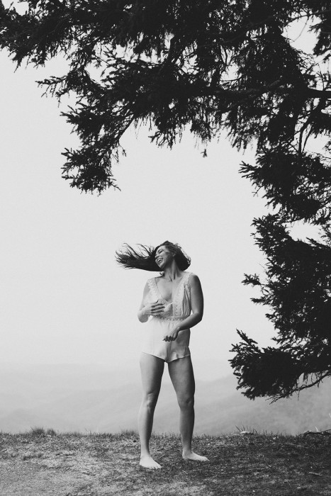 asheville mountains boudoir