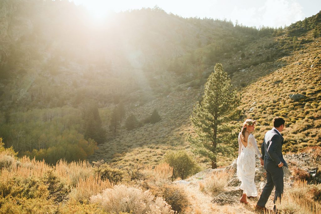 june lake wedding photos