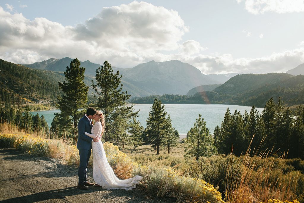 june lake wedding photography