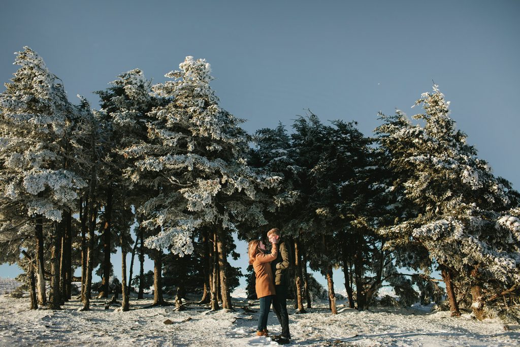 roan mountain in winter