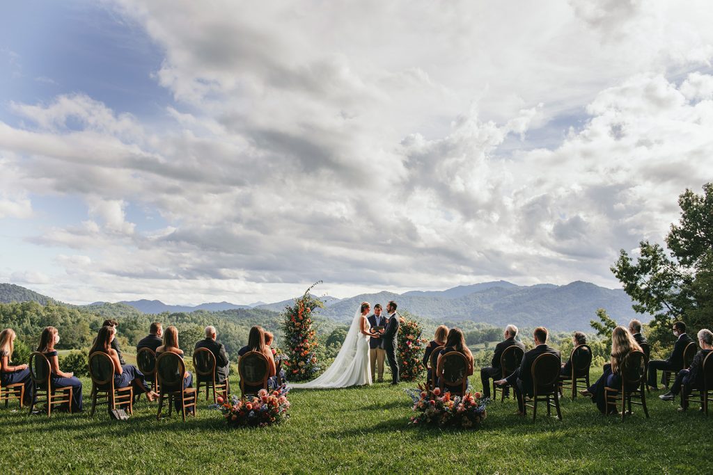 weddings at the ridge in asheville nc