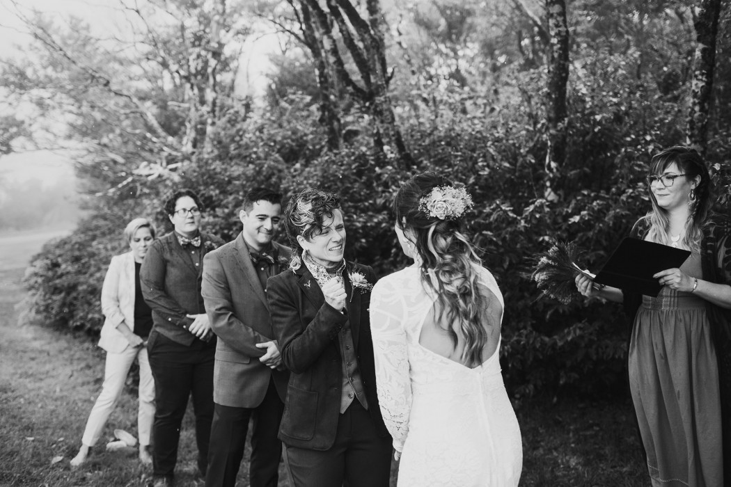 same sex elopement in asheville
