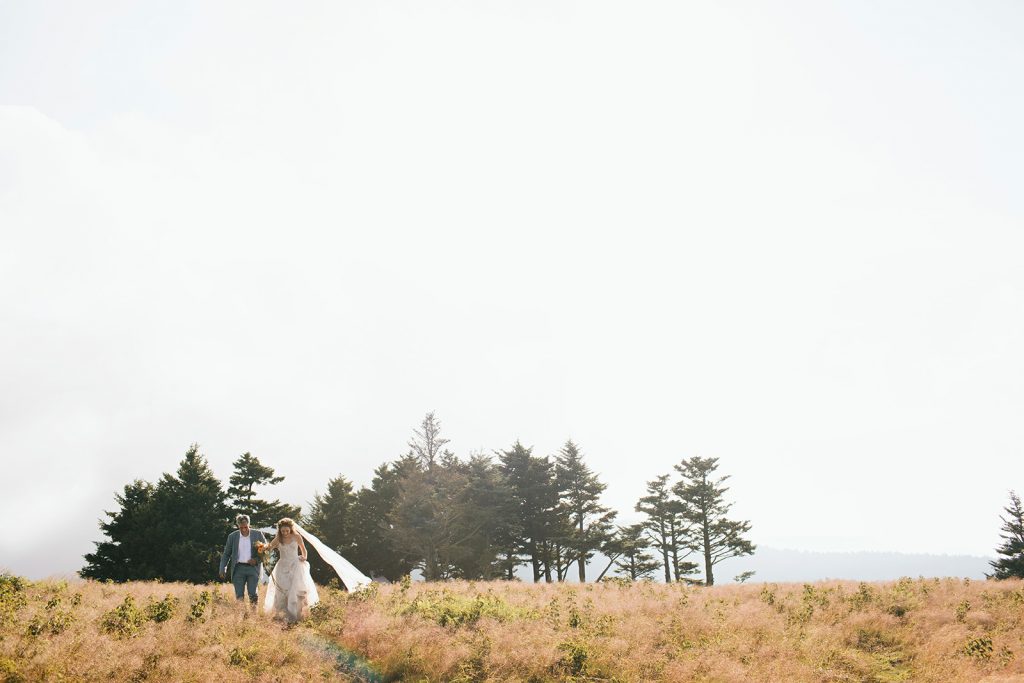 mountaintop elopement in asheville