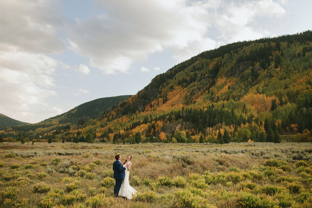fall elopement in vail