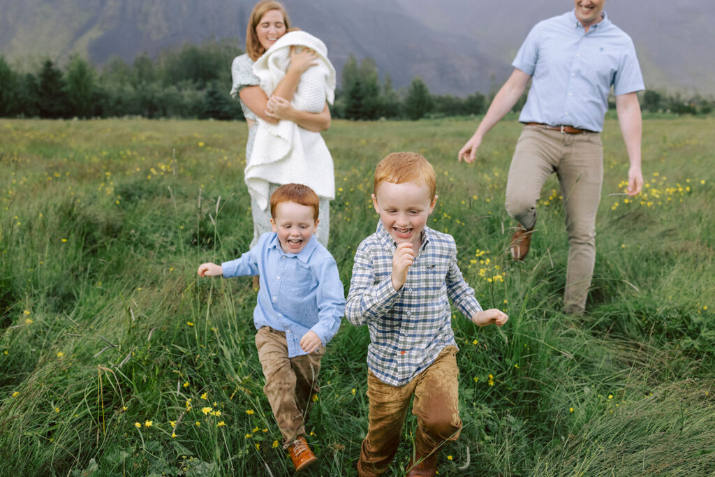 iceland real life family photos