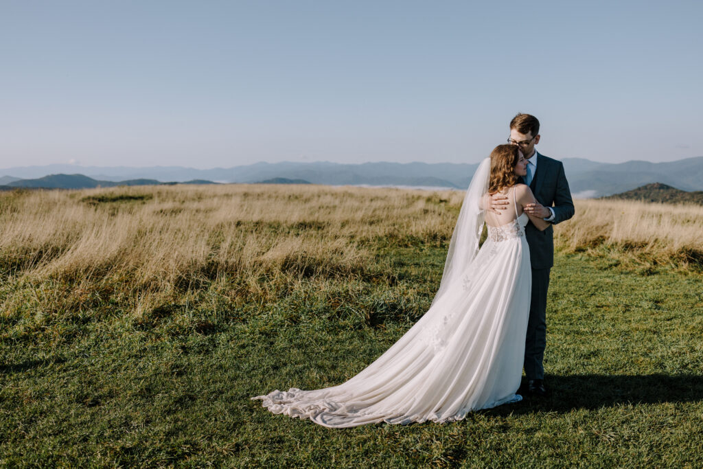 blue ridge mountains elopement