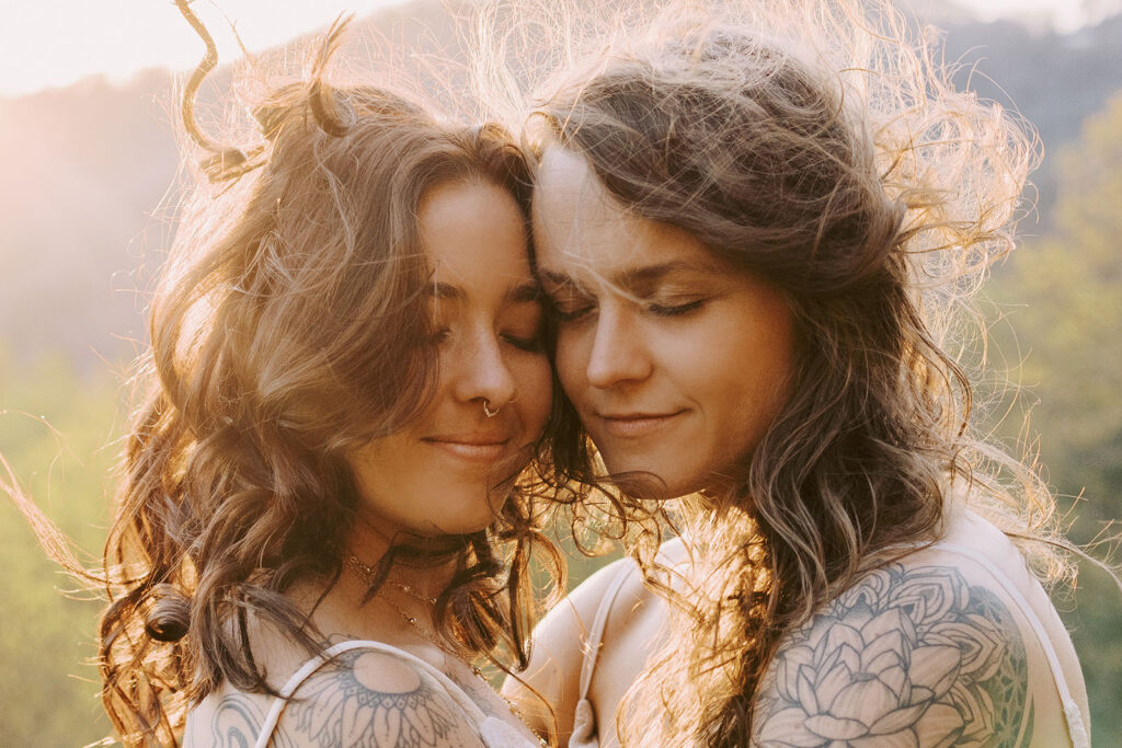 lesbian elopement photographer