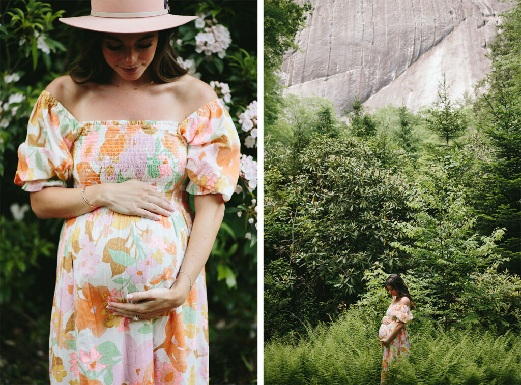 cashiers maternity photos