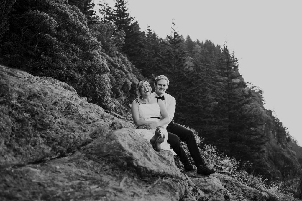 sunrise elopement asheville
