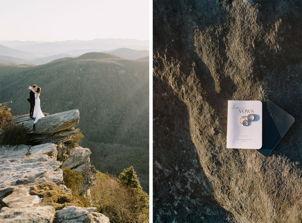 wnc elopement winter