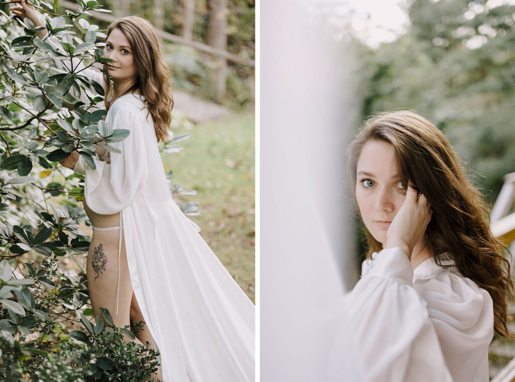 outdoor boudoir studio asheville