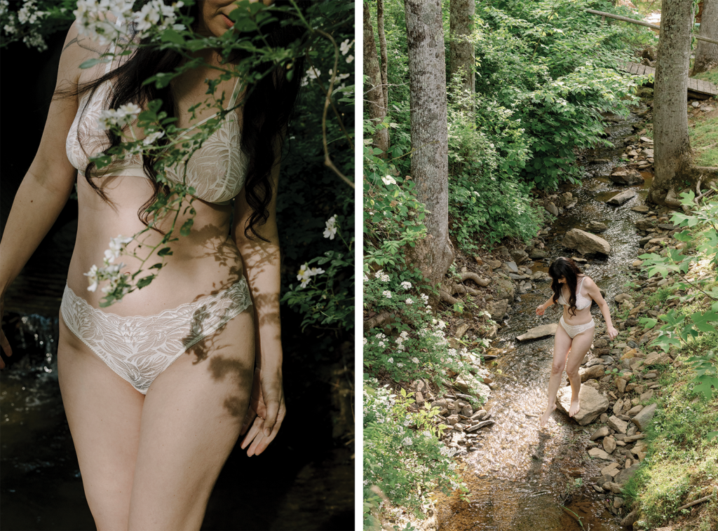 unique boudoir photographer asheville