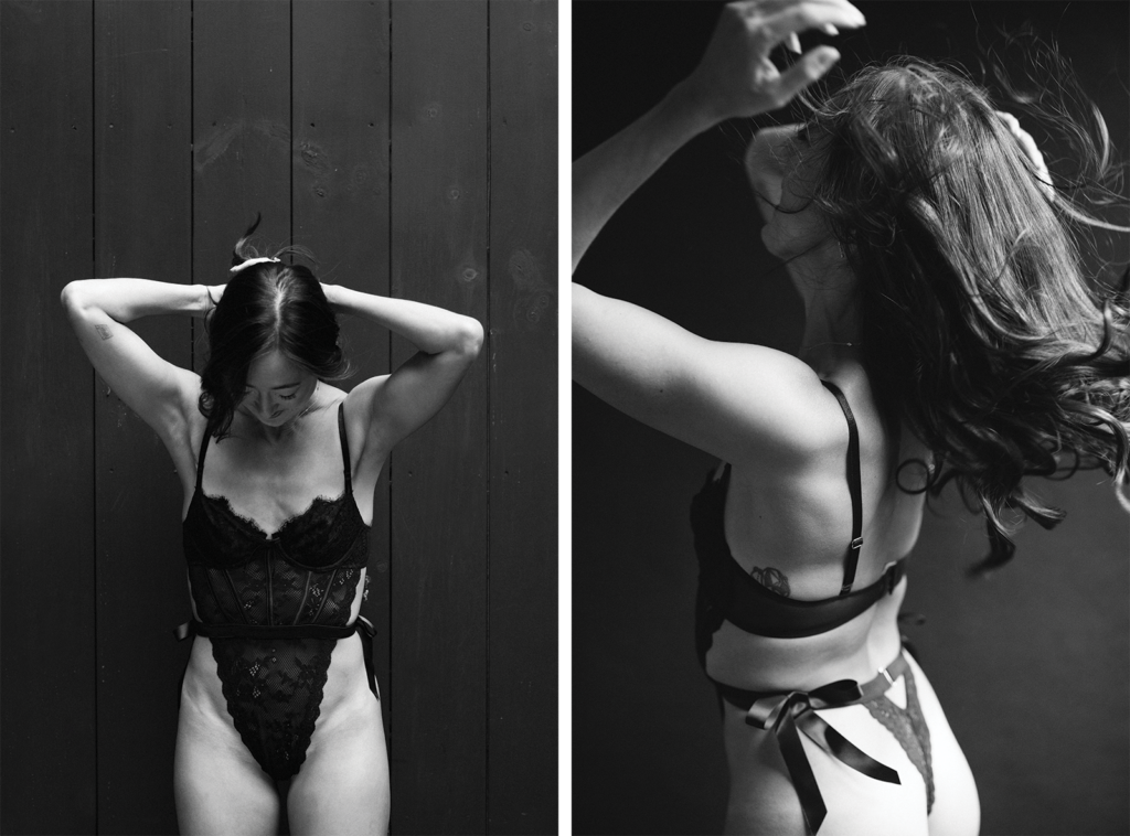 moody boudoir photos asheville